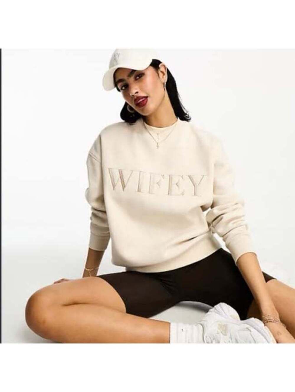 Six Stories Wifey statement sweater size M